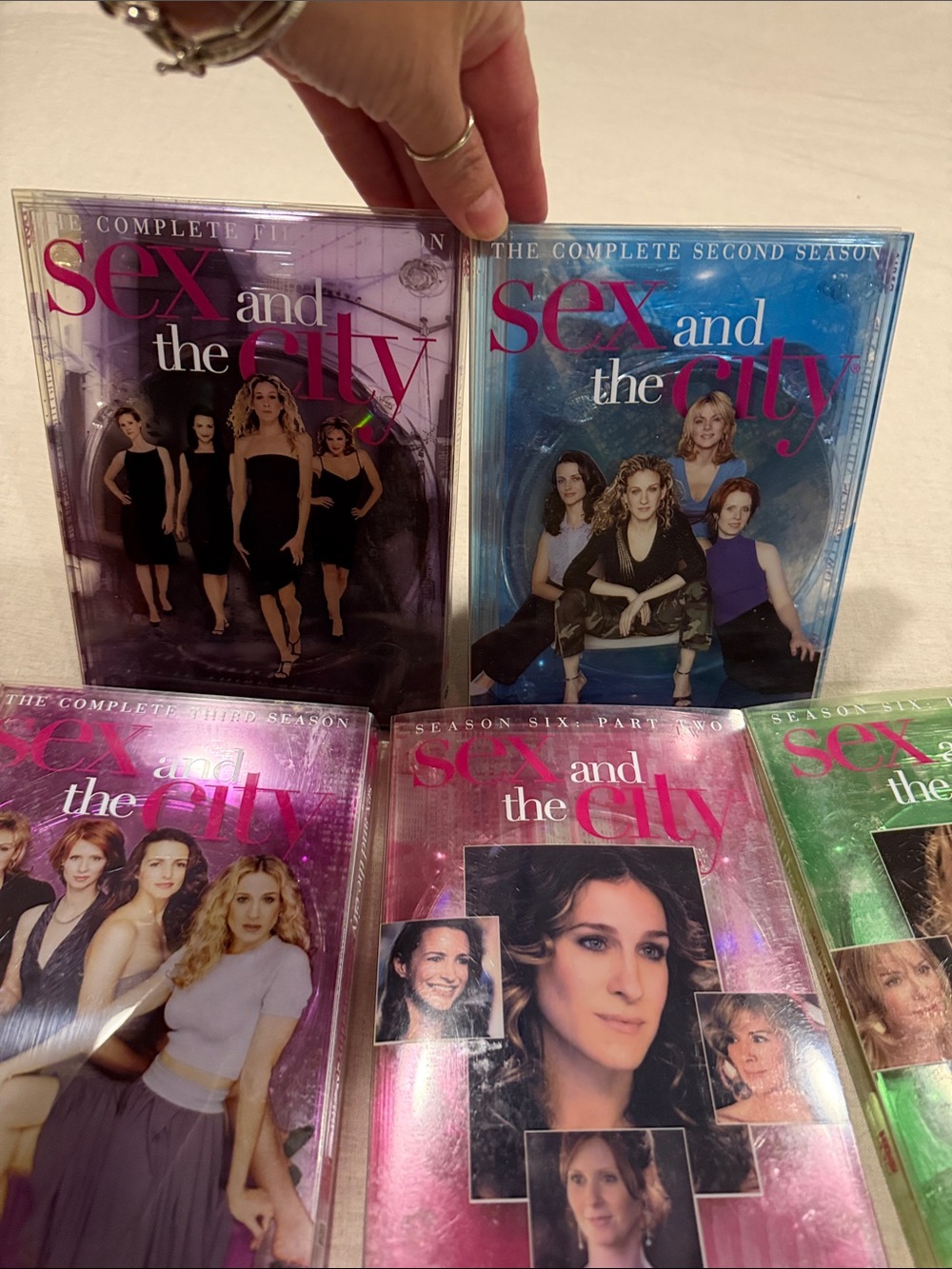 Sex and the City DVD Collection - Assorted Color Cases